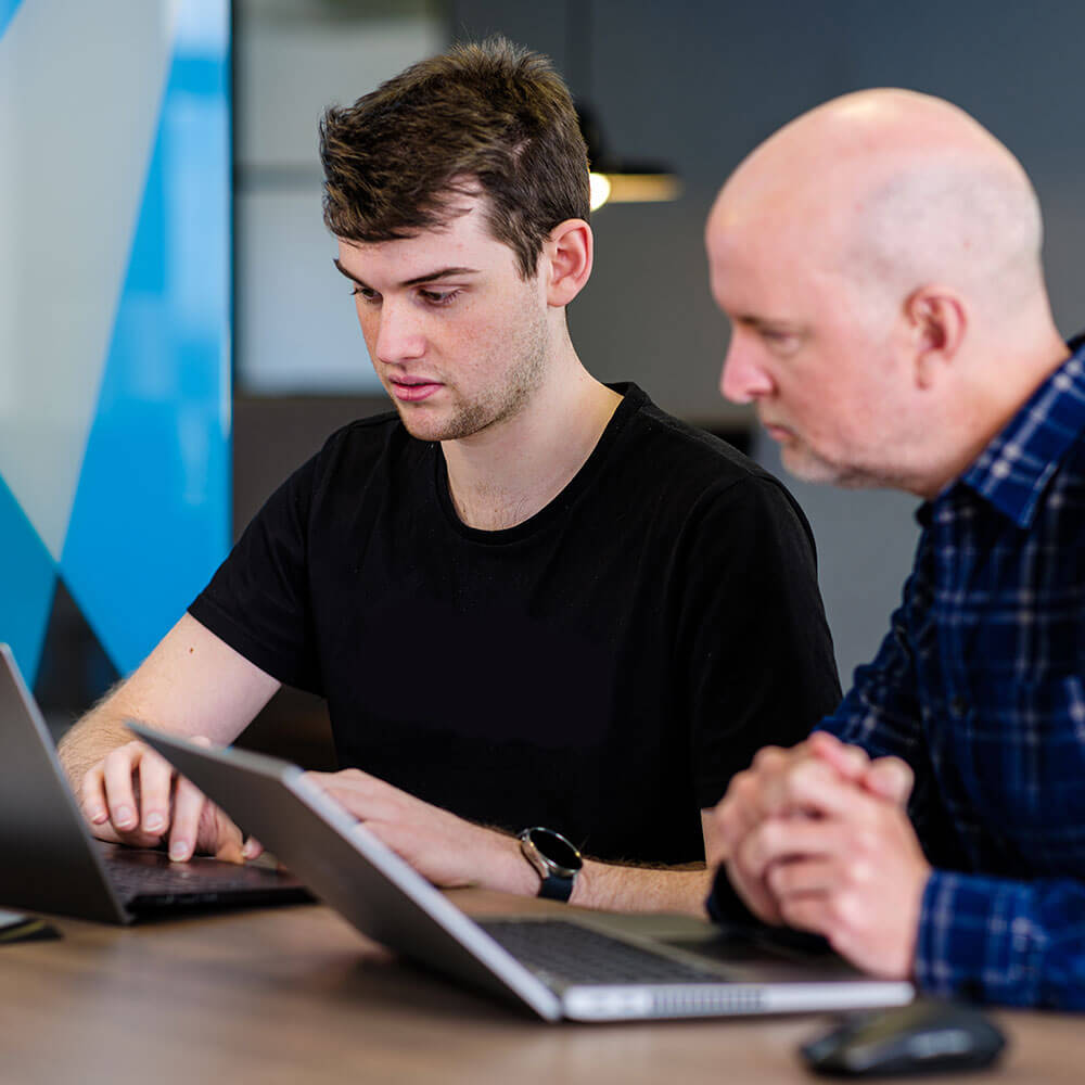 Tim and Toby - Infrastructure team