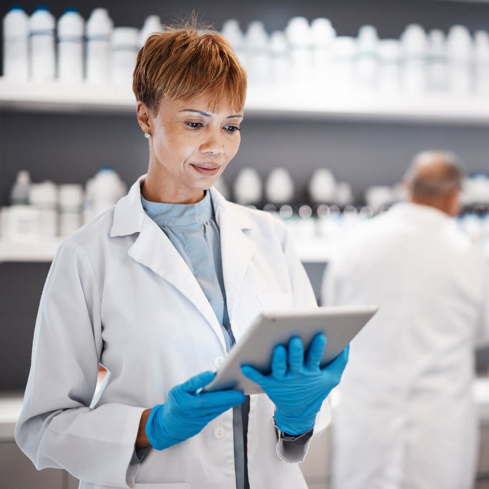 API and Software Development - medical person working in lab API and Software Development - medical person working in lab