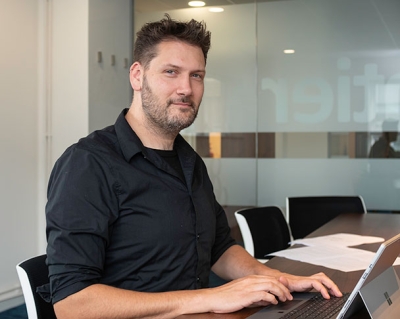 Shaun a Development Manager at  Frontier